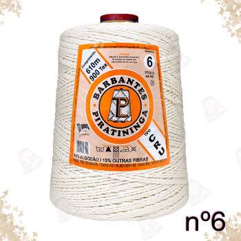 Piratininga - Barbante Cru (600g)